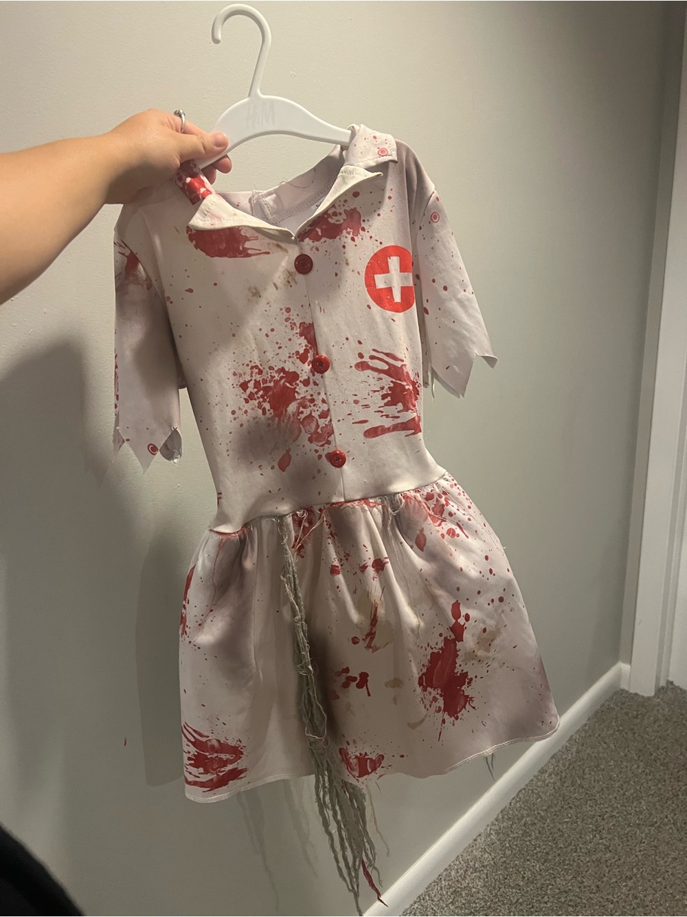 Zombie Costume Spirit Halloween size M